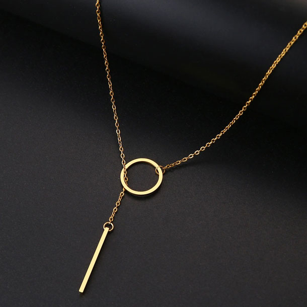 European And American Trade Extreme Simplicity Simple Metal Short Necklace Jewelry For Women Bijoux Femme Statement Necklace