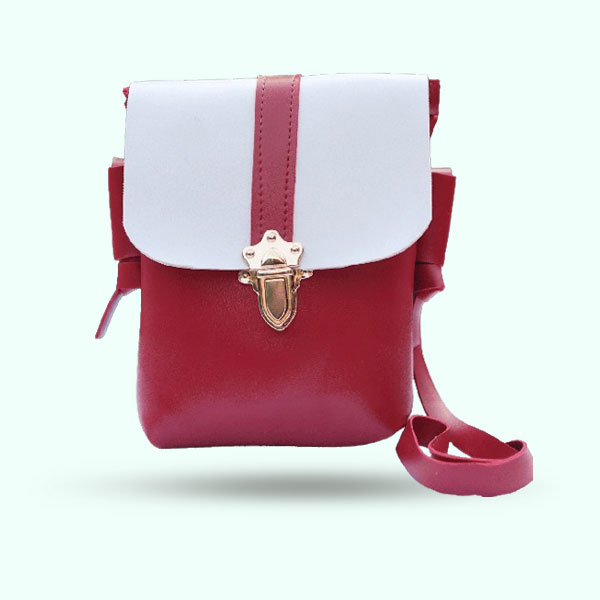 Casual Crossbody Bag Classic Red