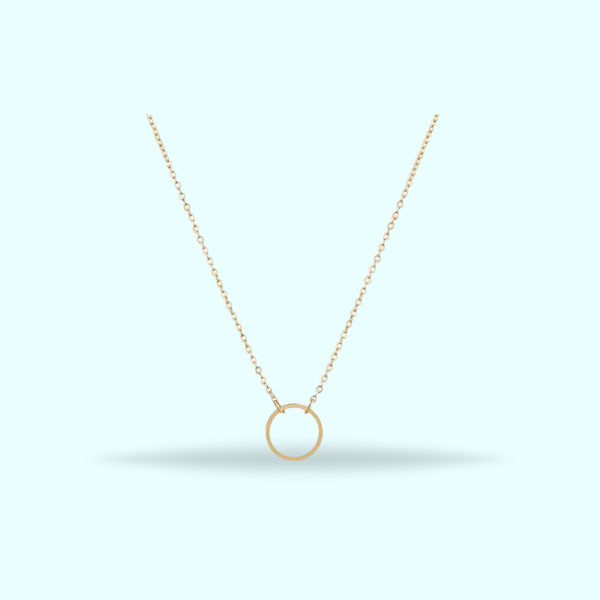 Circle Pendants Necklace Infinity Forever Circle Necklace