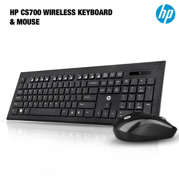 HP Wireless Keyboard Mouse Combo CS700 (High Copy)