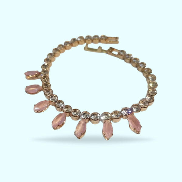 beautiful-pink-crystal-white-stone-bracelets-adjustable-sparkling-pearl-bracelets-for-women