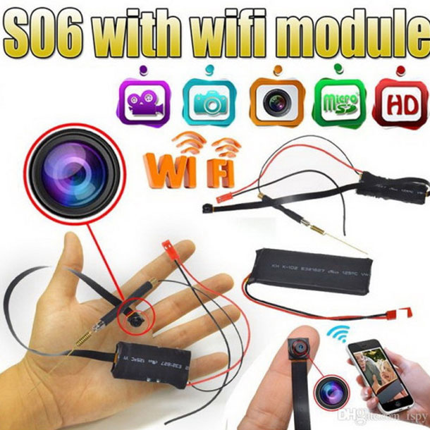 Wireless Camera WIFI 1080p With Battery S06